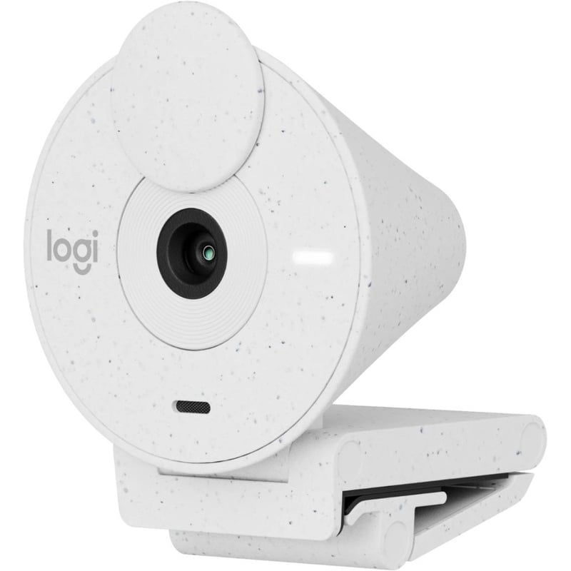 Logitech BRIO 300 Webcam - 2 Megapixel - 30 fps - Off White - USB Type C - Thumbnail 2