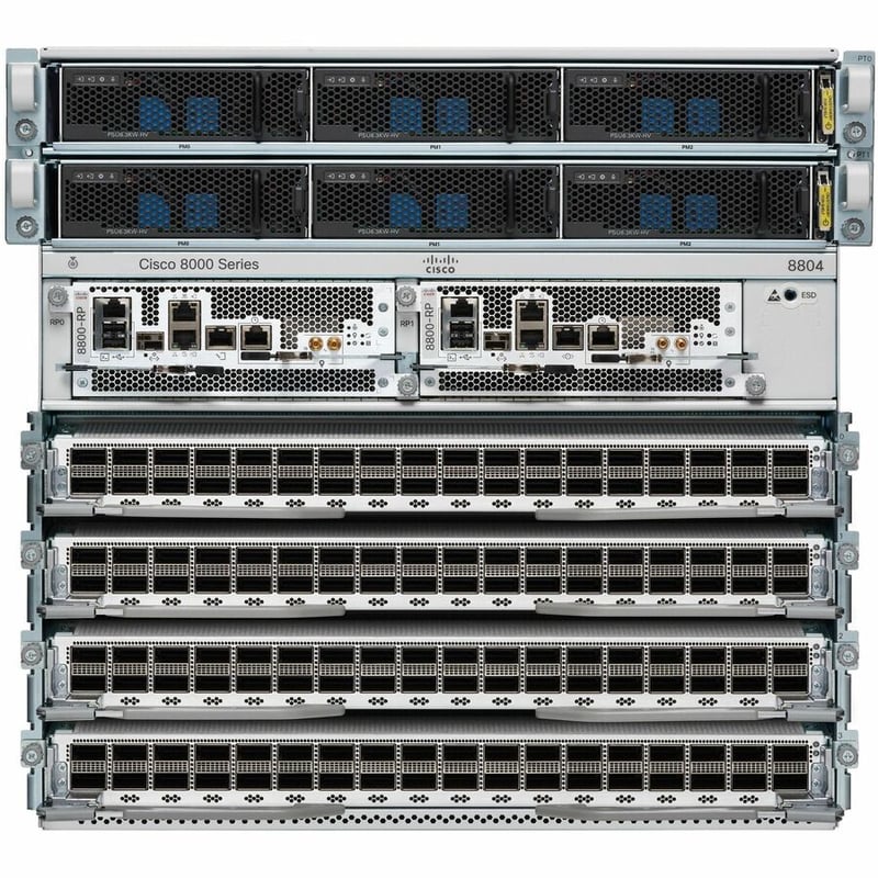 CISCO 8804 4-SLOT SYSTEM REMANUFACTURED - Thumbnail 3