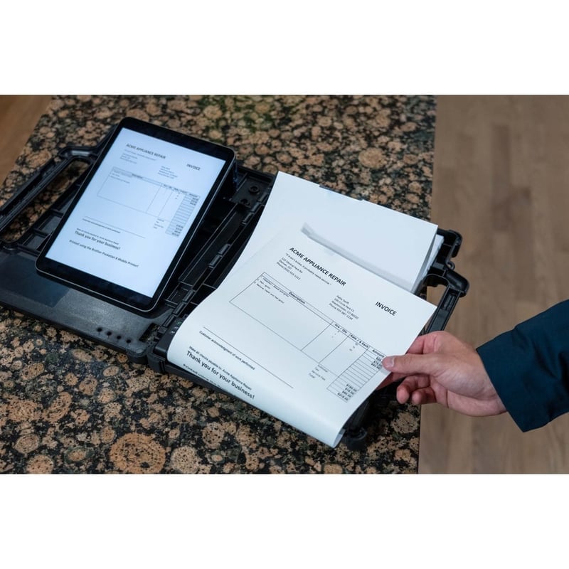 Brother Rugged Carrying Case (Bi-fold) Brother Printer - Thumbnail 4