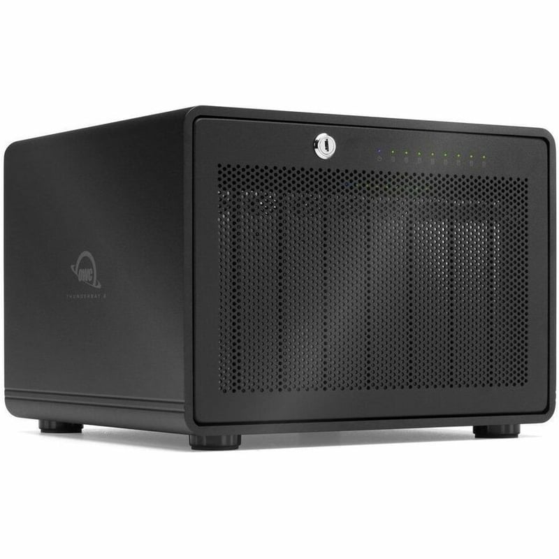 OWC THUNDERBAY 8 0TB EIGHT-BAY THUNDERBOLT 40GB/S STORAGE ENCLOSURE W/ SOFTRAID - Thumbnail 1