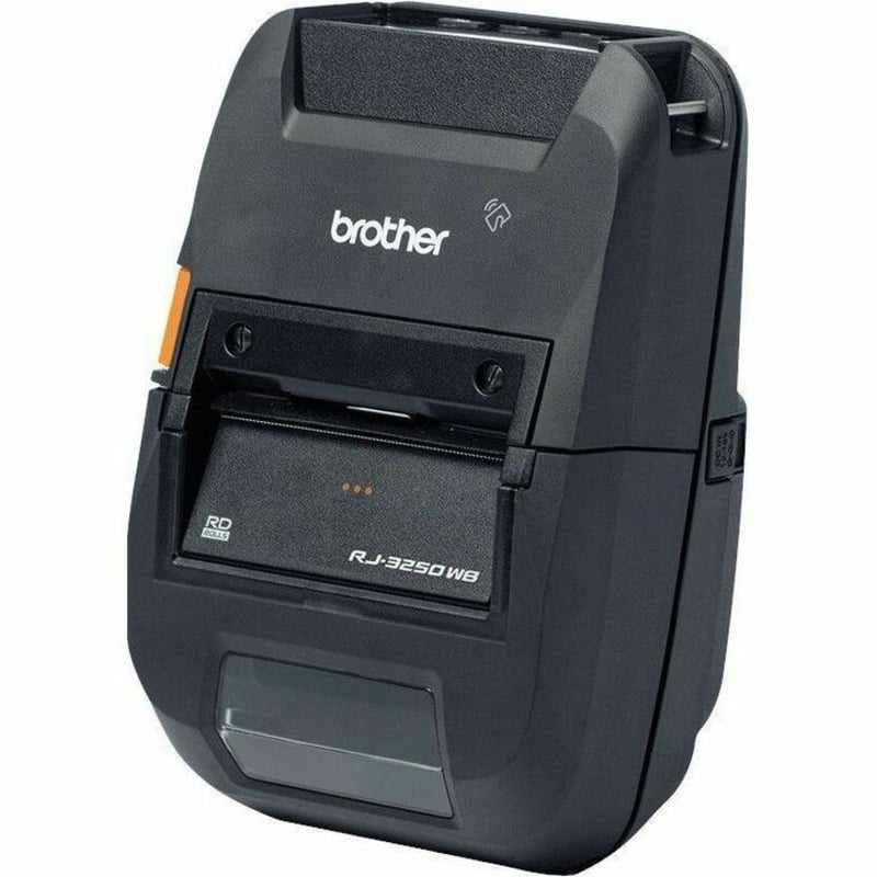 Brother RuggedJet RJ-3250WB-L Mobile Direct Thermal Printer - Monochrome - Portable - Label/Receipt Print - Ethernet - USB - Bluetooth - Wireless LAN - Black - Thumbnail 3