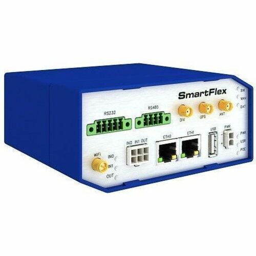 B+B SmartWorx SmartFlex SR308 Wi-Fi 4 IEEE 802.11a/b/g/n 2 SIM Ethernet, Cellular Modem/Wireless Router - Thumbnail 1