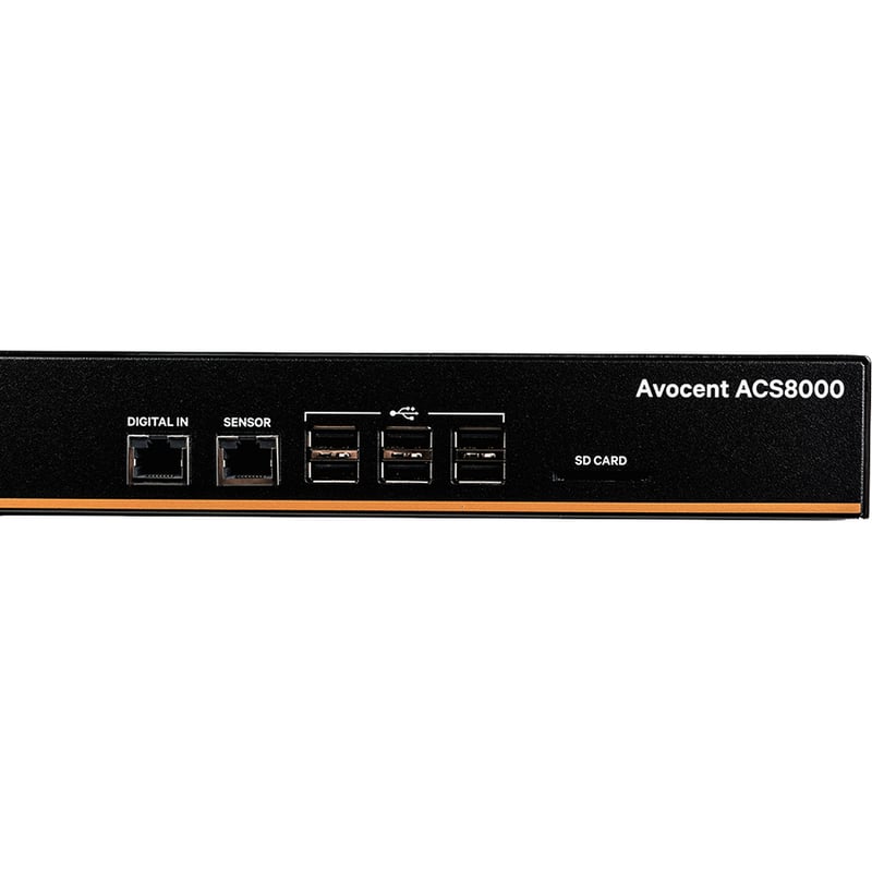Vertiv Avocent 48-Port ACS8000 Console System with single AC Power Supply, non-TAA - Thumbnail 3
