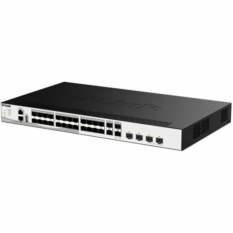 28 PORT SFP+ SWITCH FULLY MANAGED 24 X 10G SFP+ 4 X SFP28 - Thumbnail 3