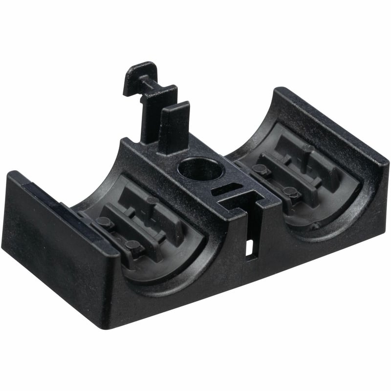 Panduit HV19CC2 Cable Clamp, 2 position, black - Thumbnail 1