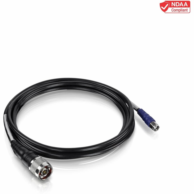 TRENDnet Reverse SMA Female to N-Type Male Weatherproof Connector Cable (6.5ft, 2M), TEW-L202 - Thumbnail 1