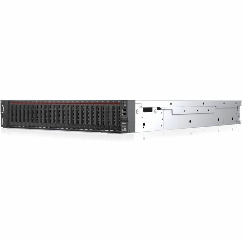 Lenovo ThinkSystem SR665 7D2VA06XNA 2U Rack Server - 1 EPYC 7303 2.40 GHz - 32 GB RAM - 1.92 TB SSD - (1 x 1.92TB) SSD Configuration - 12Gb/s SAS, Serial ATA/600 Controller - Thumbnail 3