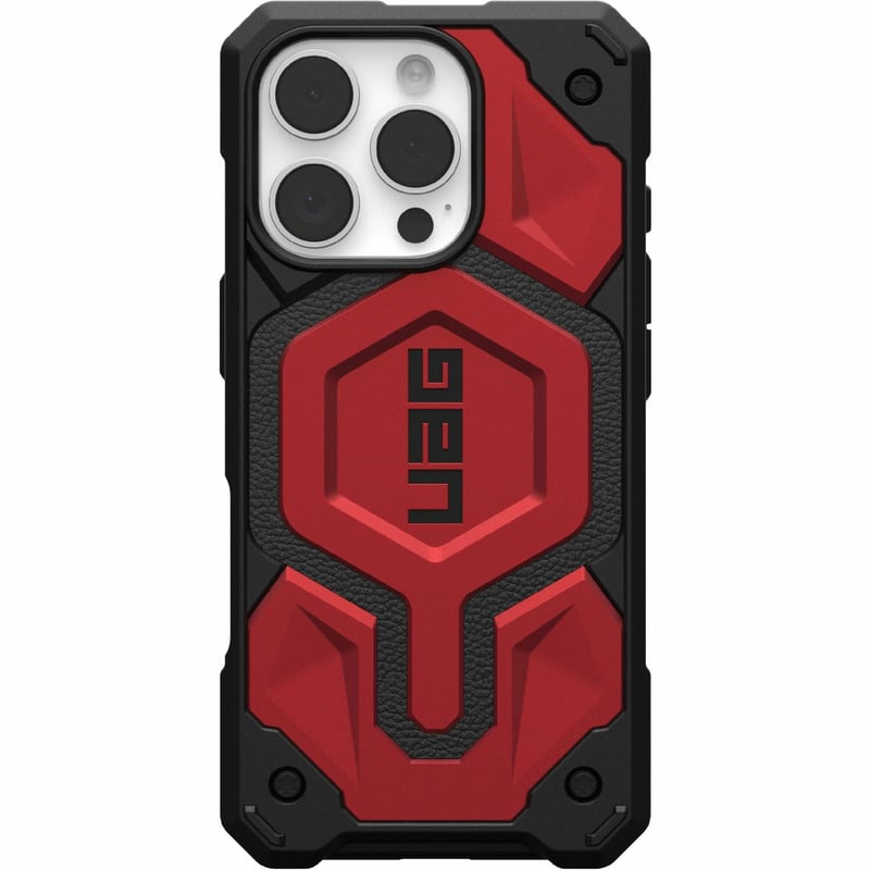 Urban Armor Gear Monarch Pro iPhone 16 Pro Case - Crimson - Thumbnail 1