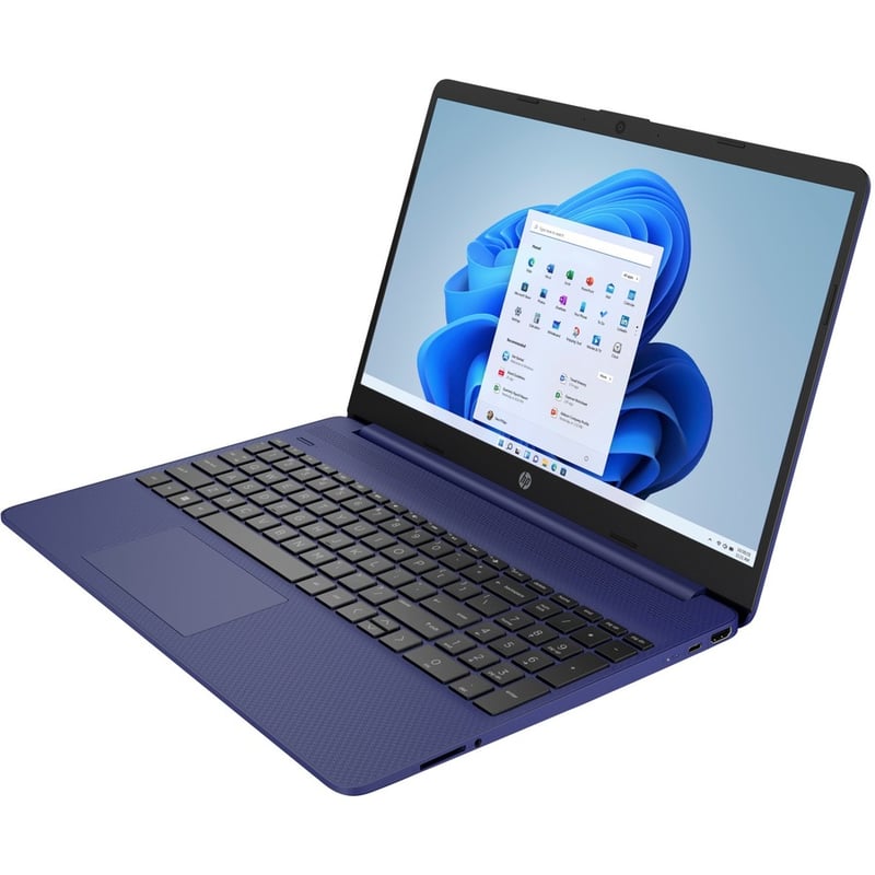 HP 15-dy2172nr 15.6" Touchscreen Notebook - HD - Intel Pentium Gold 7505 - 4 GB - 256 GB SSD - English Keyboard - Spruce Blue - Thumbnail 2