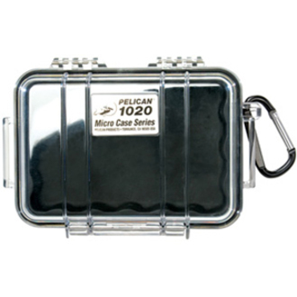 PELICAN 1020 MICRO CASE - BLACK / CLEAR - Thumbnail 2