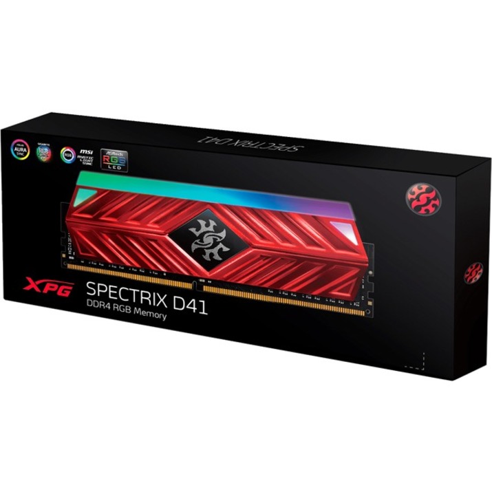 XPG SPECTRIX D41 16GB (2 x 8GB) DDR4 SDRAM Memory Kit - Thumbnail 5