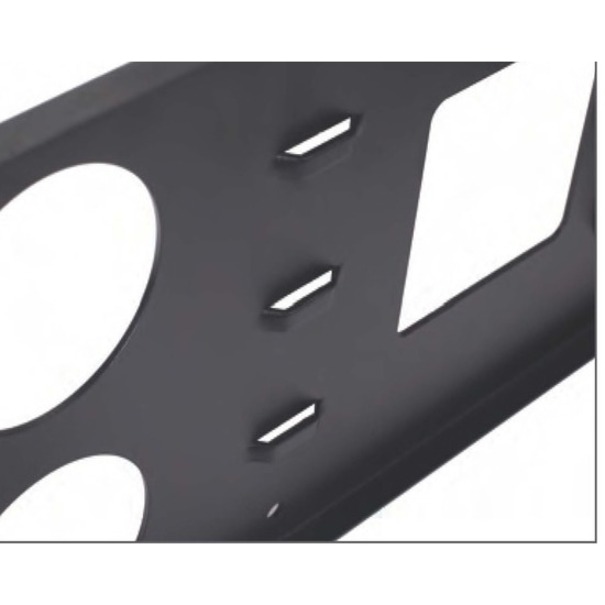 4XEM 6U Wall Mount for Rackmount Equipment, Network Equipment - Black - Thumbnail 3