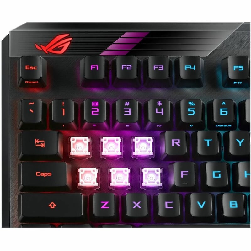 ASUS ROG CLAYMORE II WIRELESS MODULAR GAMING MECHANICAL KEYBOARD (ROG RX BLUE SW