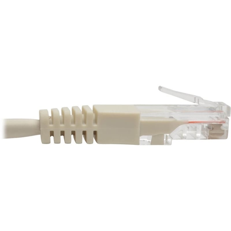 Eaton Tripp Lite Series Cat5e 350 MHz Molded (UTP) Ethernet Cable (RJ45 M/M), PoE - White, 5 ft. (1.52 m) - Thumbnail 4
