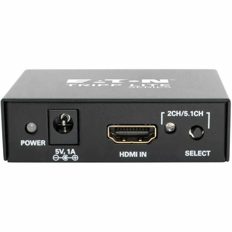 Tripp Lite by Eaton 4K HDMI Audio De-Embedder/Extractor with TOSLINK RCA and 3.5 mm Stereo Output 5.1 Channel HDCP 4K 30Hz - Thumbnail 3