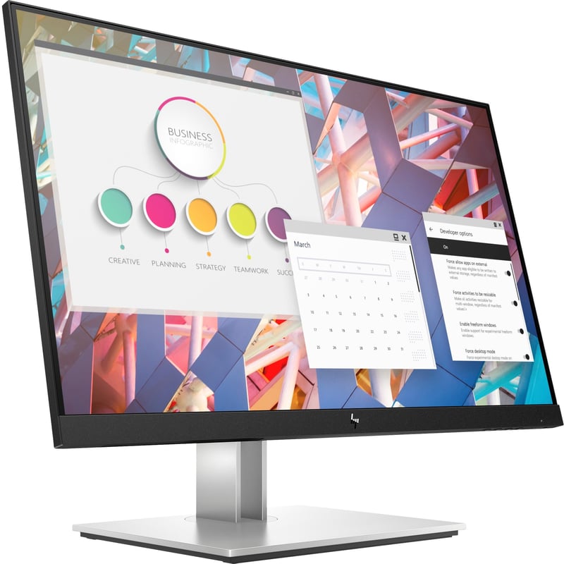 HP ELITEDISPLAY E24 G4 23.8 FHD 1080P 60HZ LED MONITOR - Thumbnail 1