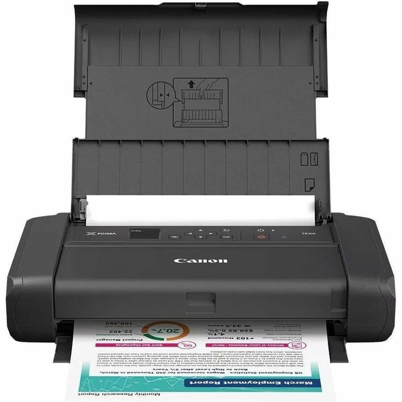 PIXMA TR160 WIRELESS PORTABLE PRINTER - Thumbnail 1