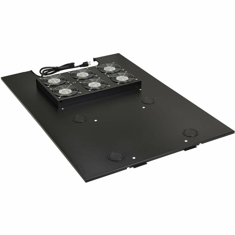 Eaton Tripp Lite Series SmartRack Roof-Mounted Fan Panel for Deep and Wide Rack Enclosure Cabinets - 6 120V Fans, 630 CFM, 5-15P Plug - Thumbnail 2