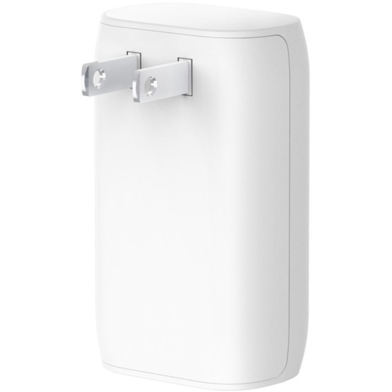 Belkin 37W Portable Dual Port USB-C Wall Charger - 1xUSB-A (12W), 1xUSB-C (30W) - Fast Charging - Power Adapter - White - Thumbnail 3
