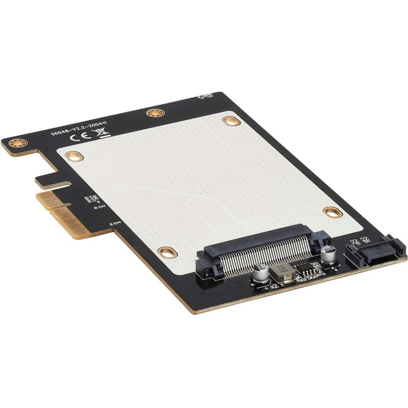 Tripp Lite by Eaton U.2 to PCIe Adapter for 2.5" NVMe U.2 SSD, SFF-8639, PCI Express (x4) Card - Thumbnail 1