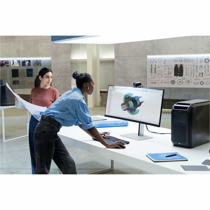 HP Z8 Fury G5 Workstation - 1 x Intel Xeon W w7-3455 - 128 GB - Tower - Black - Thumbnail 3