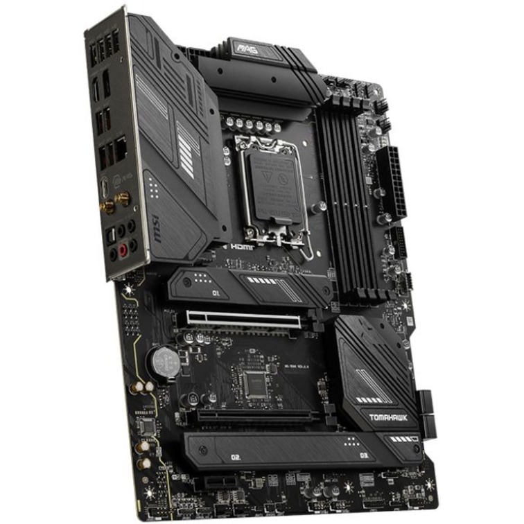 MSI MAG B760 TOMAHAWK WIFI Gaming Desktop Motherboard - Intel B760 Chipset - Socket LGA-1700 - ATX - Thumbnail 4
