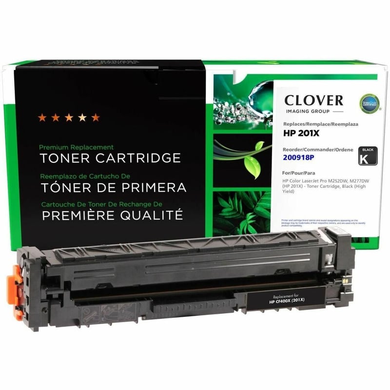 Clover Imaging Remanufactured High Yield Black Toner Cartridge for HP 201X (CF400X) - Thumbnail 1