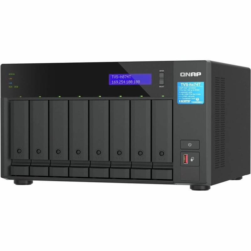 QNAP TVS-h874T-i7-32G NAS Storage System - Thumbnail 3