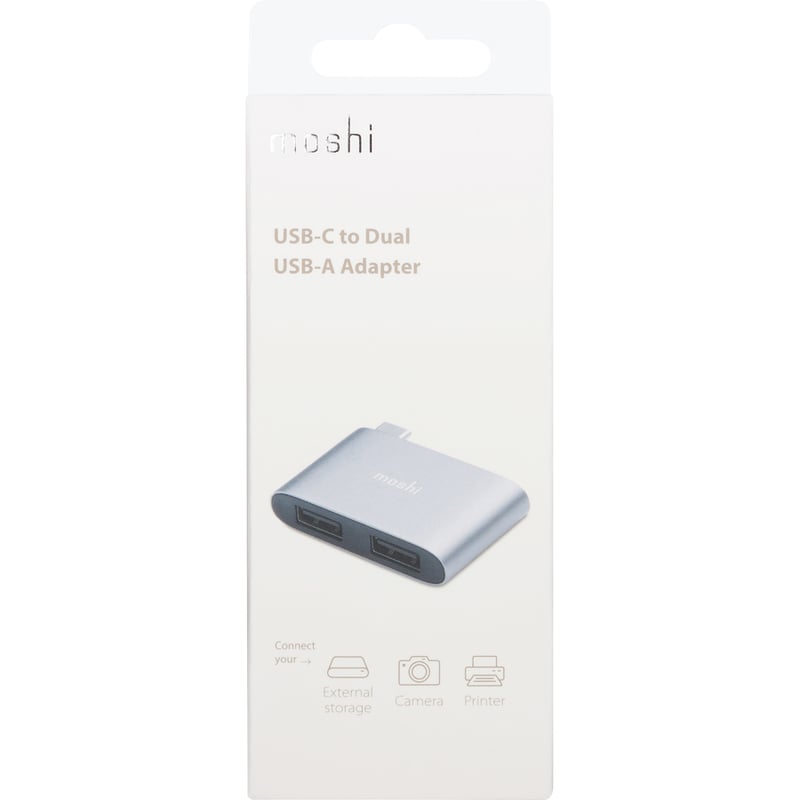 Moshi USB-C Dual Port Adapter - Thumbnail 4