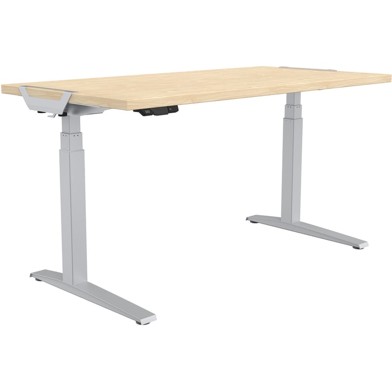 Fellowes High Pressure Laminate Desktop Maple - 60"x30" - Thumbnail 2
