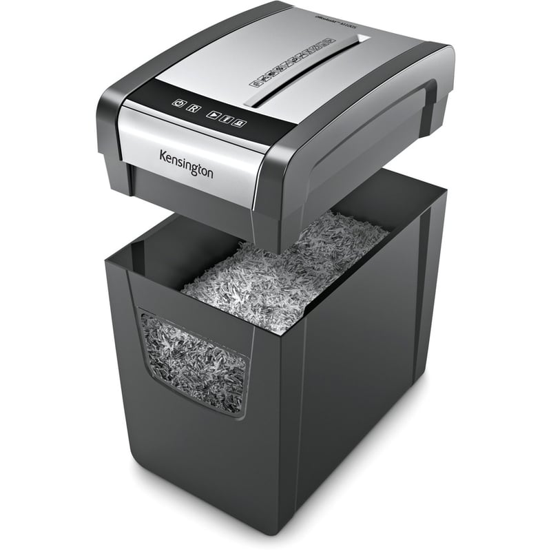 Kensington OfficeAssist Shredder M100S Anti-Jam Cross Cut - Thumbnail 2