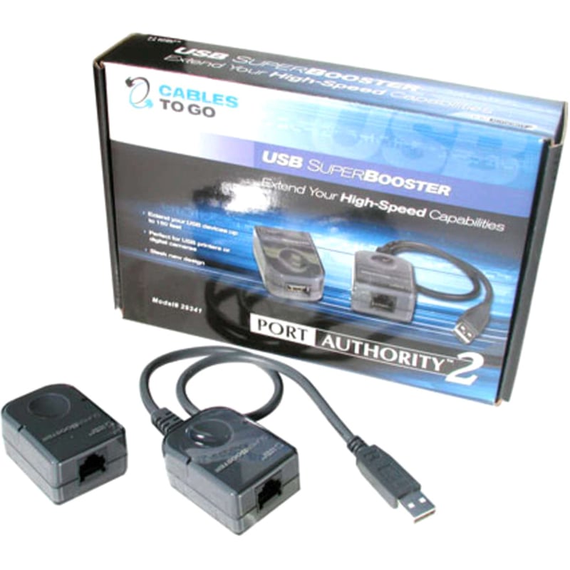 C2G USB 1.1 Over Cat5 Superbooster Extender Kit - Thumbnail 2