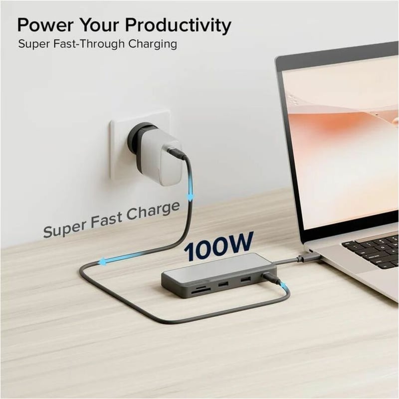 FUSION PRO AXIS USB-C 8-IN-1 DUAL DISPLAY DOCK - Thumbnail 3
