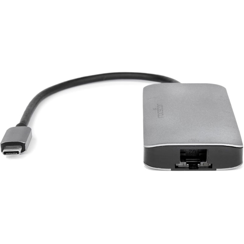 Rocstor Premium USB-C Hub with USB-A, Gigabit Ethernet & USB-C 100W PD - Thumbnail 5