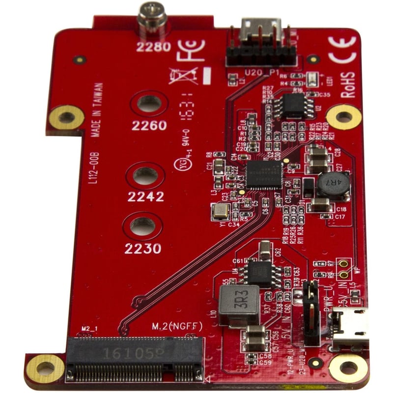 StarTech.com Raspberry Pi Board " USB 2.0 480Mbps " USB to M.2 SATA Converter " USB to SATA Raspberry Pi SSD - Thumbnail 3