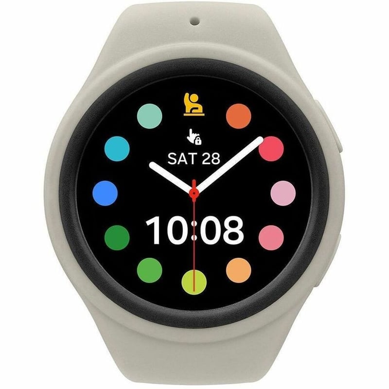 Samsung Galaxy Watch Kids Band, Light Gray/Black - Thumbnail 4