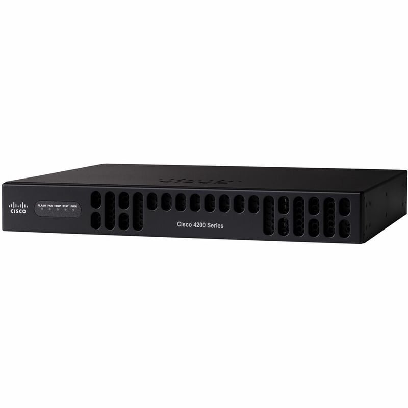 CISCO ISR 4221 (2GE,2NIM,8G FLASH,8G DRAM,IPB)REMANUFACTURED - Thumbnail 5