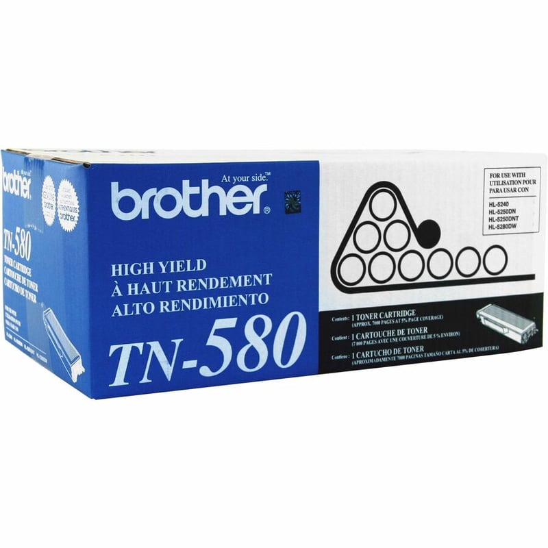 Brother TN580 Original Toner Cartridge - Thumbnail 2