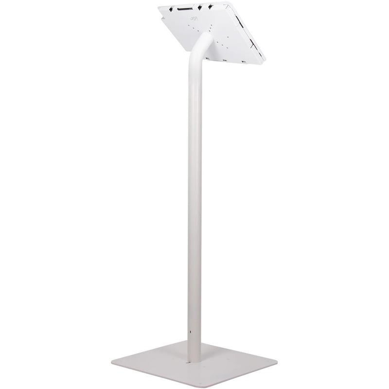 The Joy Factory Elevate II Floor Stand Kiosk for iPad Pro 12.9" 3rd Gen (White) - Thumbnail 4