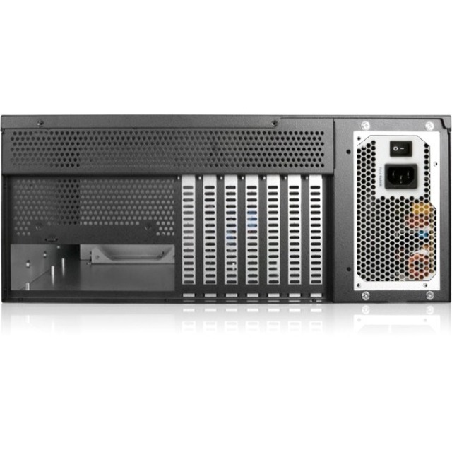 iStarUSA 4U 5.25" 4-Bay Compact ATX Chassis with 400W Redundant Power Supply - Thumbnail 3