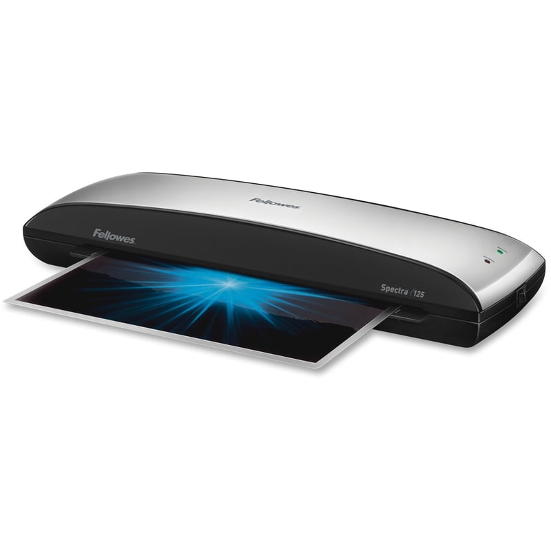Fellowes Spectra 125 Thermal Laminator for Home or Home Office Use with 10 Pouch Premium Starter Kit, Easy to Use, Quick Warm-Up, Jam-Free - Thumbnail 1