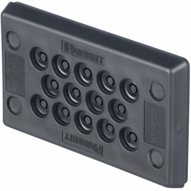 Panduit Rectangular Membrane Plate Cable Entry System - Thumbnail 2