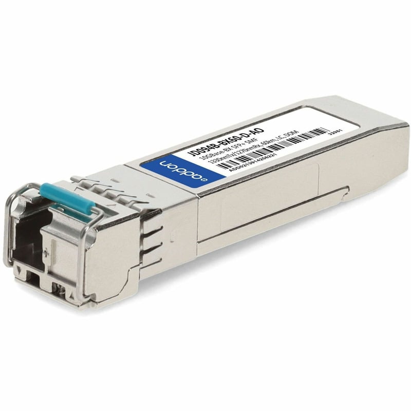 AddOn HP JD094B Compatible TAA Compliant 10GBase-BX SFP+ Transceiver (SMF, 1330nmTx/1270nmRx, 60km, LC, DOM) - Thumbnail 1