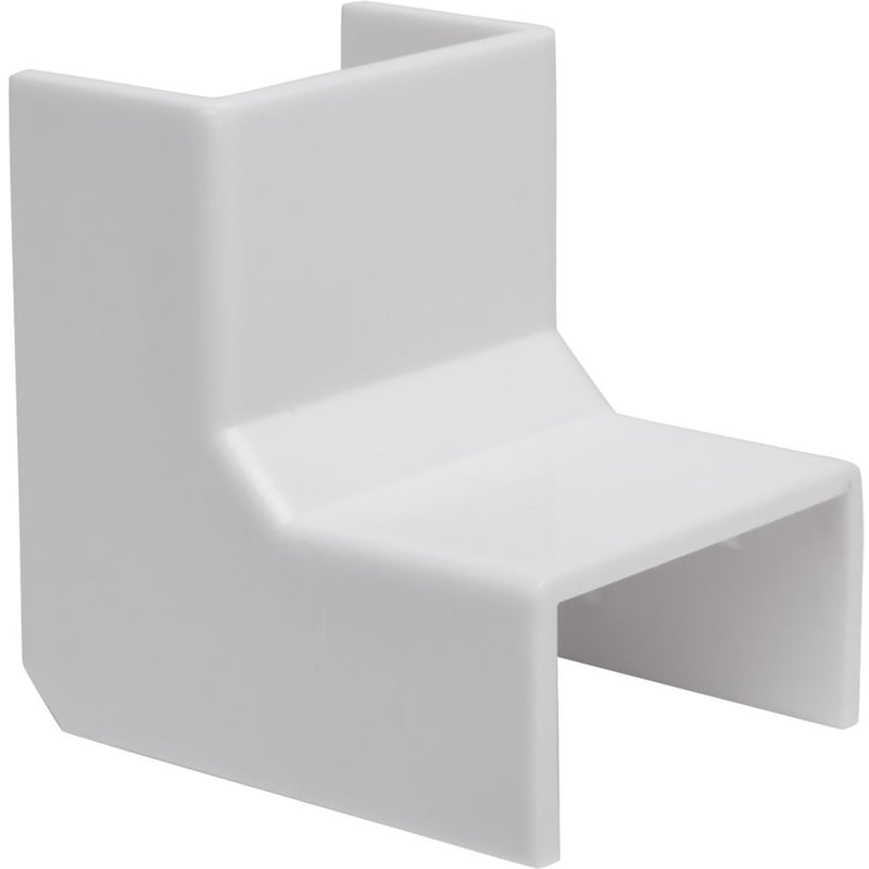 Eaton Tripp Lite Series Raceway Inside Corner Connector, 20 Pack, White, TAA - Thumbnail 1