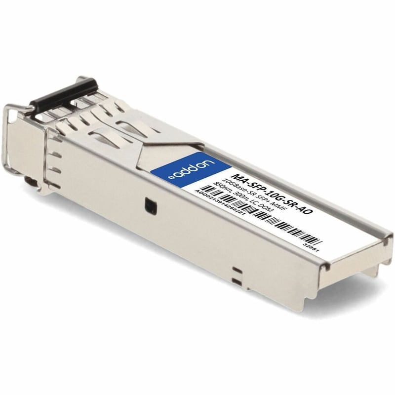 AddOn Cisco Meraki MA-SFP-10GB-SR Compatible 10GBASE-SR SFP+ Transceiver (MMF, 850nm, 300m, LC, DOM) - Thumbnail 3