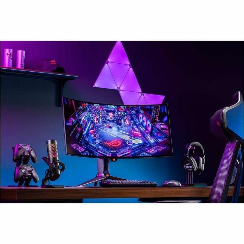 Asus ROG Swift PG34WCDM 34" Class UW-QHD Curved Screen Gaming OLED Monitor - 21:9
