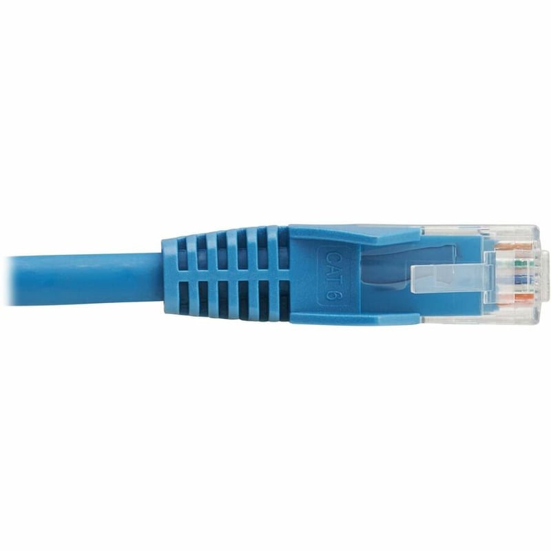 Eaton Tripp Lite Series Cat6 Gigabit Snagless Molded UTP Ethernet Cable (RJ45 M/M), PoE, LSZH, Blue, 1 m (3.3 ft.) - Thumbnail 5