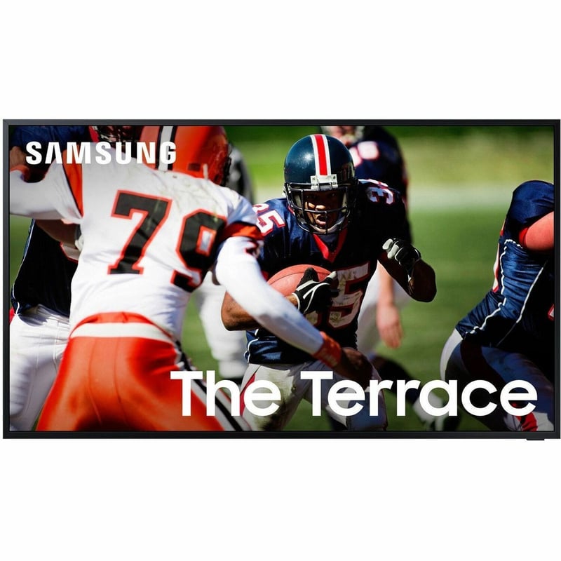 Samsung The Terrace LST9C QN85LST9CAF 84.5" Smart LED-LCD TV - 4K UHDTV - Titan Black - Thumbnail 1