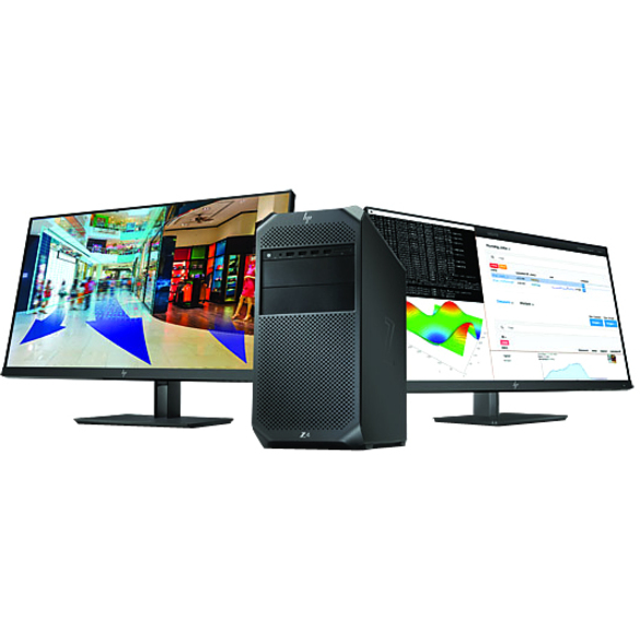 HP Z4 G4 Workstation - 1 x Intel Xeon W-2102 - 32 GB - Mini-tower - Black