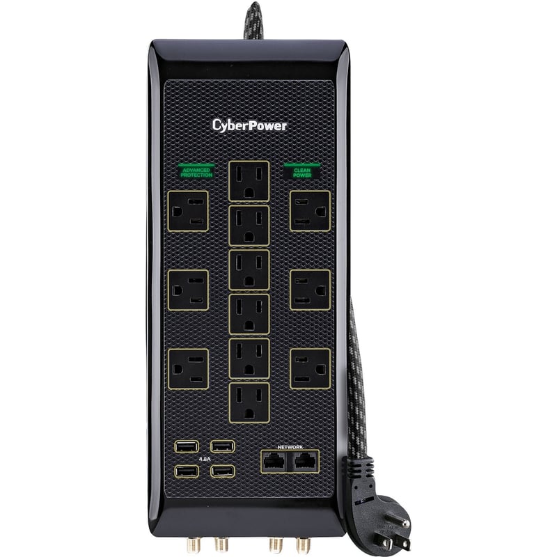 CyberPower PBJ5UC Premium 12 - Outlet Surge with 3480 J - Thumbnail 1